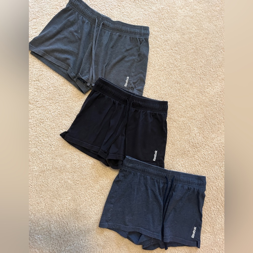 Women’s Reebok Shorts Trio